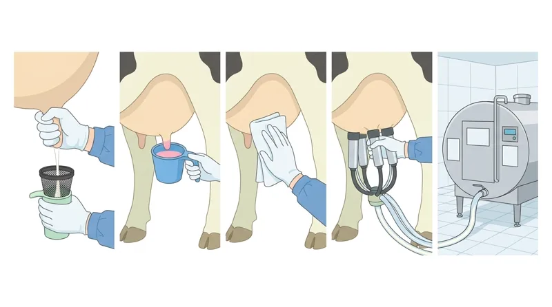 Milking Hygiene Procedures and Mastitis Prevention