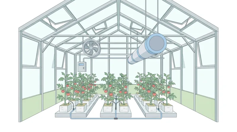 Greenhouse Environmental Control and Hydroponic Culture