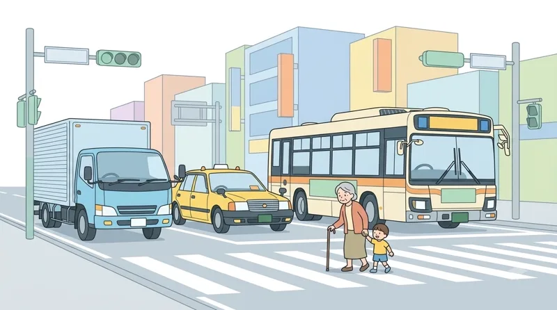 Social Responsibility of Professional Drivers and the Keep-Left Principle
