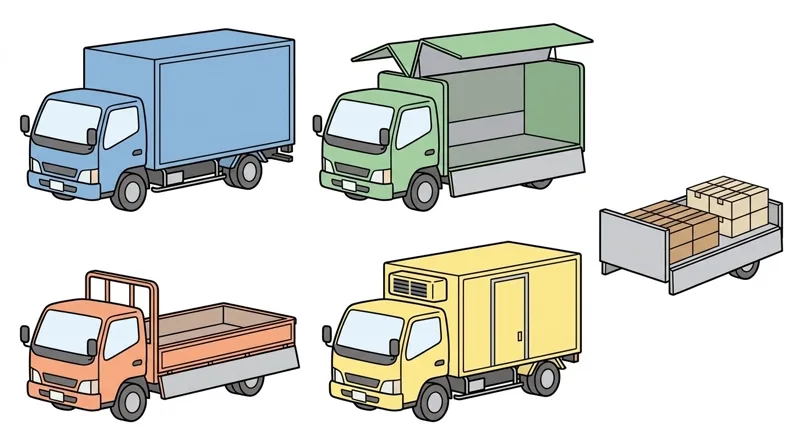 Truck Body Types (Van, Wing, Flatbed, Refrigerated) and Green-Plate Responsibilities