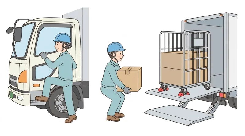 Characteristics of Truck Cargo Accidents, 'Three-Point Contact' When Climbing, and No Jumping Down