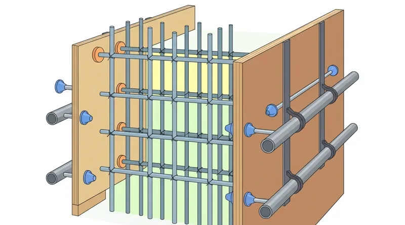Giàn giáo tạm, Công tác đất, Công tác móng và Phá dỡ