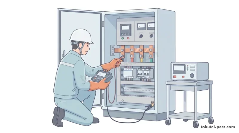 Thử nghiệm và kiểm tra tủ điện (Điều kiện tiêu chuẩn, Thử nghiệm bàn giao, Điện trở cách điện & Chịu điện áp)