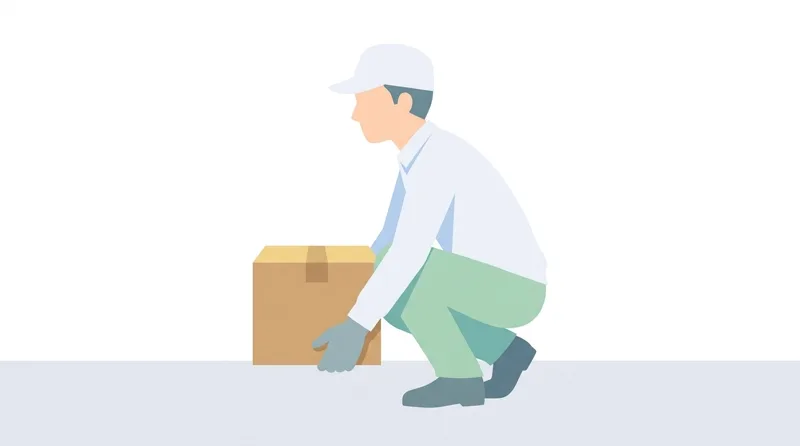 Khi nhấc vật nặng từ sàn lên, cách nào đúng để không bị đau lưng?