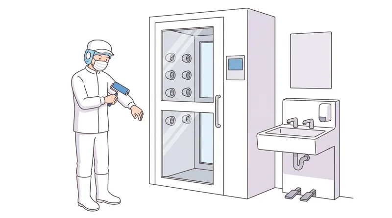 Worker Health, Grooming, and Entry Procedures