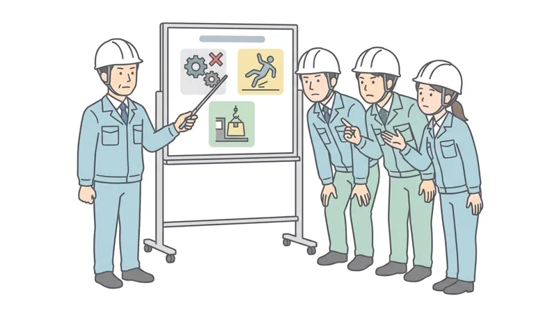 In the "4-Round Method" of Hazard Prediction Training (KYT) conducted by a small workplace