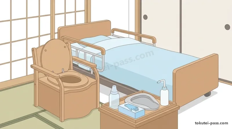 Từ vựng về dụng cụ bài tiết, trang thiết bị và động tác hỗ trợ bài tiết