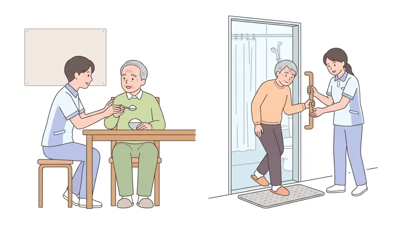 Meal and Oral Care Assistance